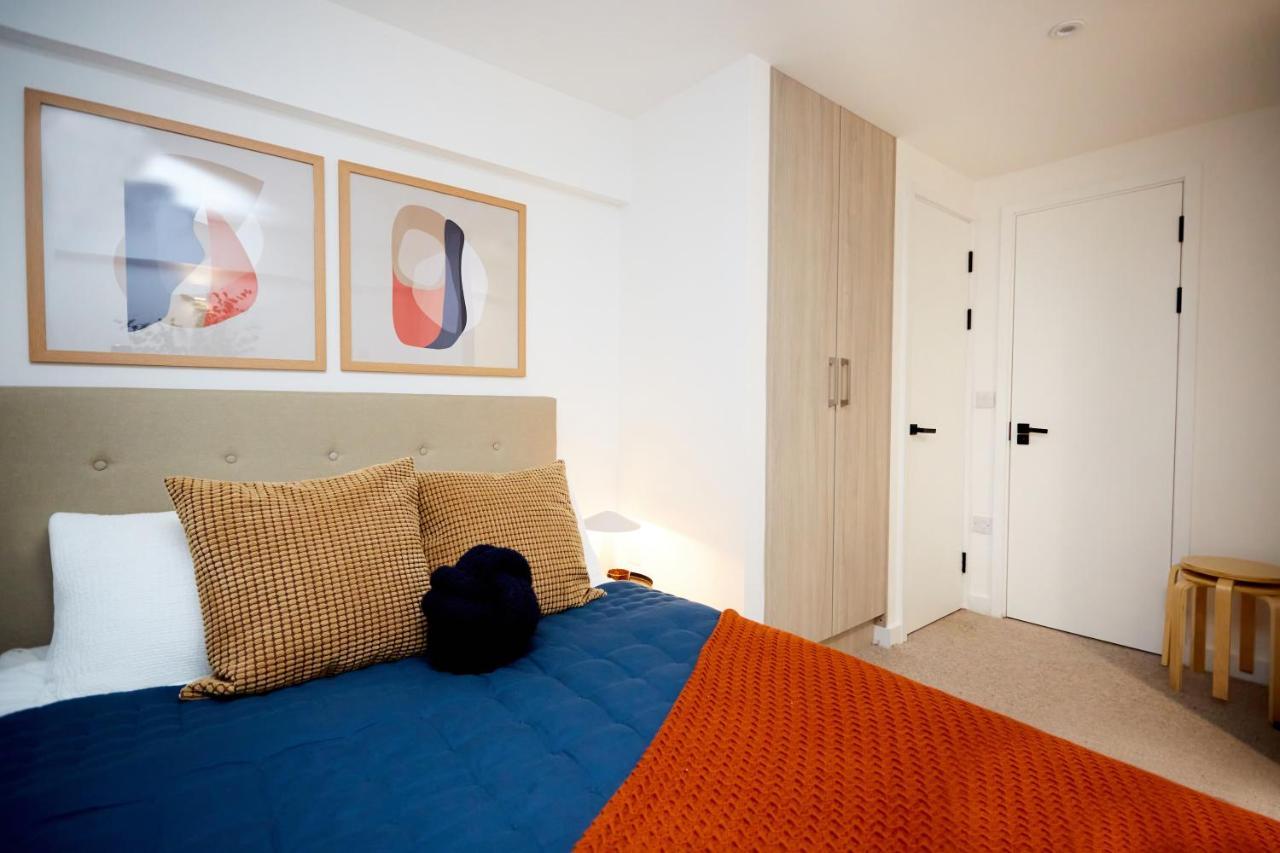 Luxury New Built Split-Level Flat With Rooftop Gardens Access Manchester Exterior foto